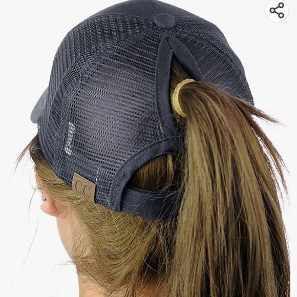 CC Distressed "Can I Pray For You" Pony Cap - Picture 5 of 8